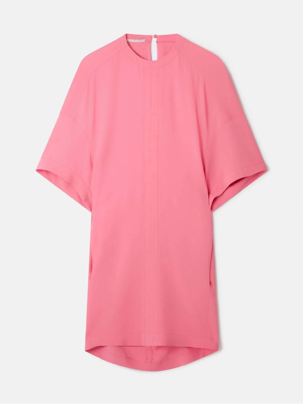 Stella McCartney Oversized Cape Sleeve Cady T‑Shirt Dress Size 8 US / 42 IT